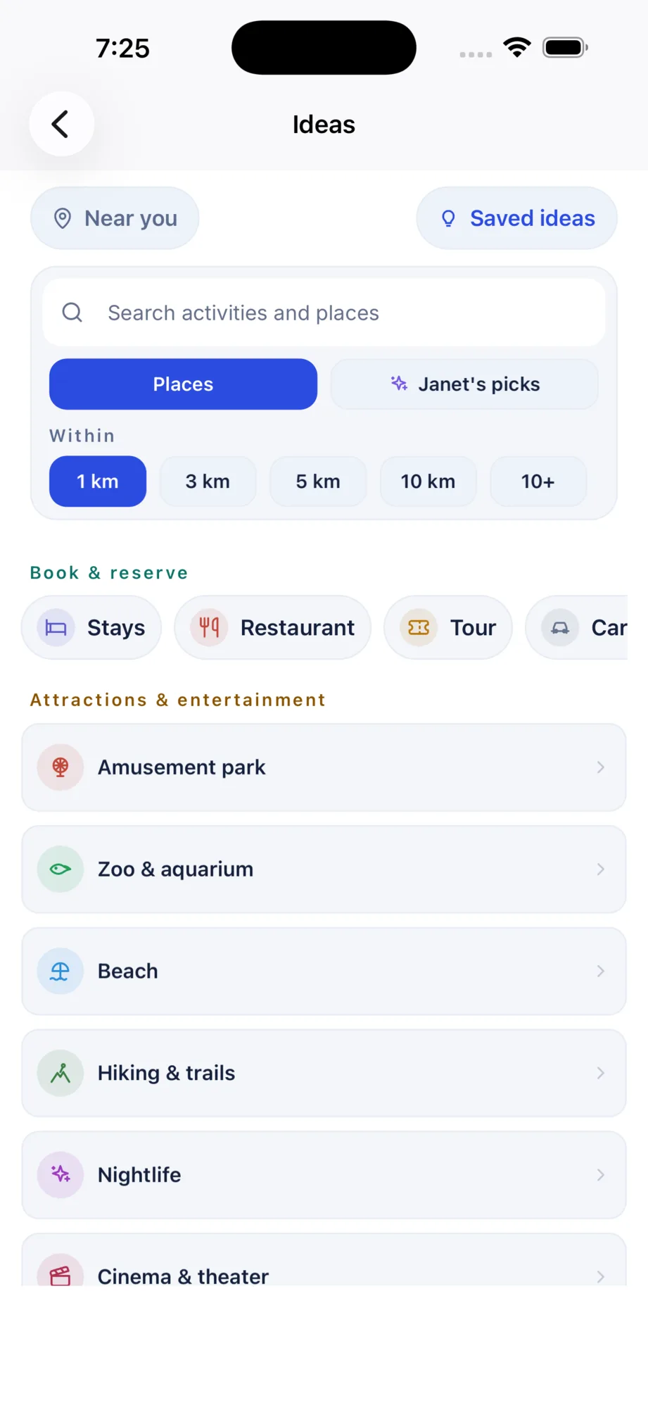Ideas — places worth adding to a trip