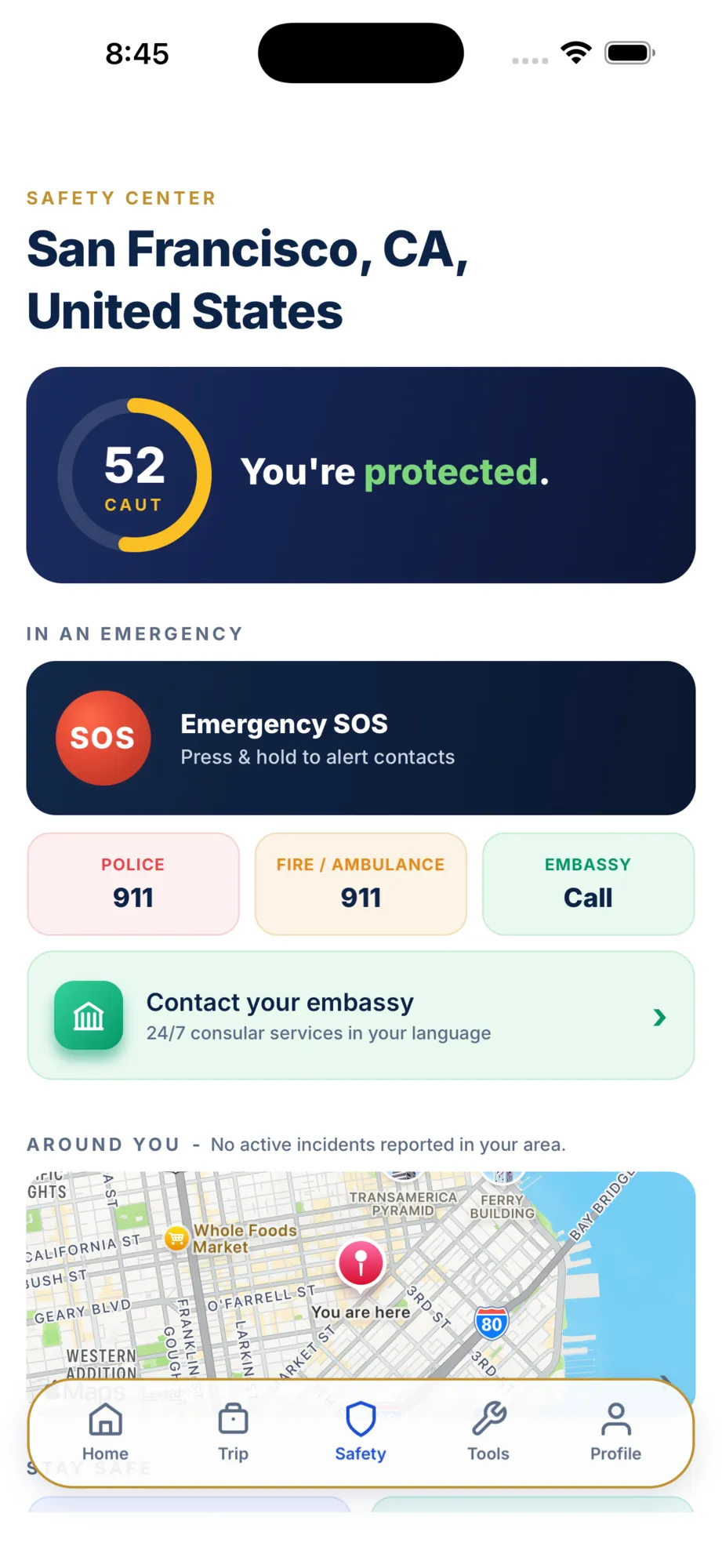 Safety & SOS preview