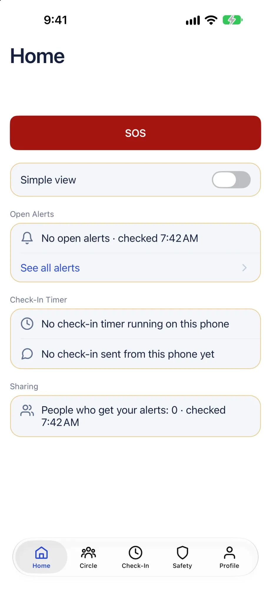 The WeiiSafe app